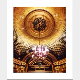 golden ceiling Posters and Art